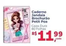Supermercados Mateus Caderno Jandaia Brochura Petit Poa oferta