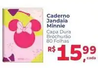 Supermercados Mateus Caderno Jandaia Minnie oferta