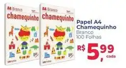 Supermercados Mateus Papel a4 chamequinho branco oferta