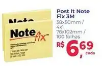 Supermercados Mateus Post It Note Fix 3M oferta