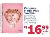 Supermercados Mateus Caderno Magia Plus Jandaia Feminino oferta