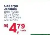 Supermercados Mateus Caderno Jandaia Brochura Capa Dura Várias Cores oferta