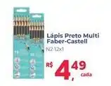 Supermercados Mateus Lápis Preto Multi Faber-Castell oferta