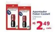 Supermercados Mateus Apontador faber-castell clássico 2x1 oferta