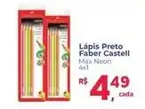 Supermercados Mateus Lápis preto faber castell max neon 4x1 oferta