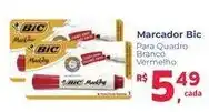 Supermercados Mateus Marcador bic para quadro branco vermelho oferta