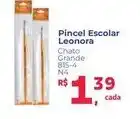 Supermercados Mateus Pincel Escolar Leonora oferta