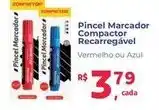 Supermercados Mateus Pincel Marcador Compactor Recarregável oferta