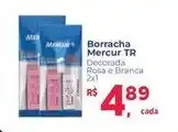 Supermercados Mateus Borracha Mercur TR Decorada Rosa e Branca oferta