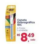 Supermercados Mateus Caneta Esferográfica BIC 4 Cores oferta