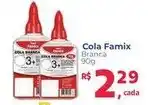 Supermercados Mateus Cola Famix Branca oferta