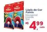 Supermercados Mateus Lápis de Cor Famix oferta