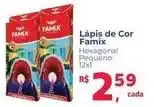 Supermercados Mateus Lápis de Cor Famix oferta