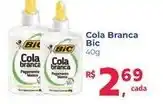 Supermercados Mateus Cola branca bic oferta