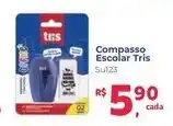 Supermercados Mateus Compasso Escolar Tris oferta
