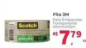 Supermercados Mateus Fita 3m para empacotar transparente oferta