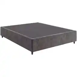 Benoit Base Box para Colchão Casal Arte Cúbica França Tecido Suede 39 x 138 x 188cm oferta