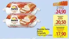 Atacadão Aurora - fillerino suino congelado oferta
