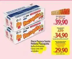 Atacadão Paçoca - doce santa helena pacoquita oferta
