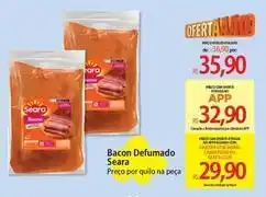 Atacadão Seara - bacon defumado oferta