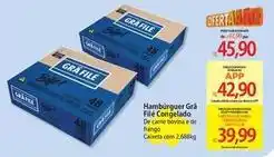 Atacadão De - hambúrguer grà file congelado oferta