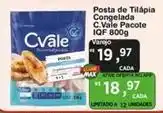 Max Atacadista De - posta de tilápia congelada c.vale pacote iqf 800g oferta
