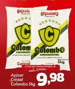Confiança Supermercados Açúcar Cristal Colombo oferta