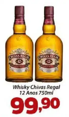 Confiança Supermercados Whisky Chivas Regal 12 Anos oferta