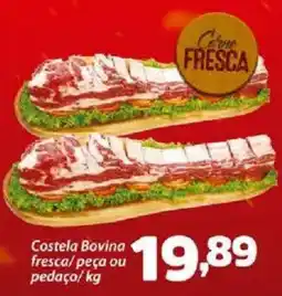 Confiança Supermercados Costela Bovina fresca oferta