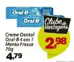 Confiança Supermercados Creme Dental Oral-B Menta Fresca oferta
