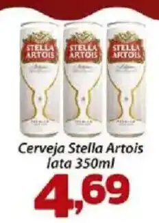 Confiança Supermercados Cerveja Stella Artois oferta