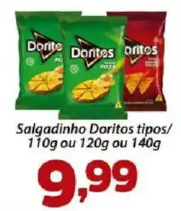 Confiança Supermercados Salgadinho Doritos tipos oferta