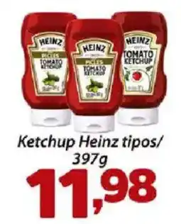 Confiança Supermercados Ketchup heinz tipos oferta