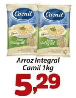 Confiança Supermercados Arroz Integral Camil oferta