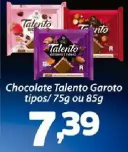 Confiança Supermercados Chocolate talento garoto oferta
