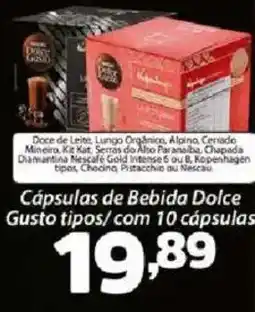 Confiança Supermercados Cápsulas de bebida doce oferta
