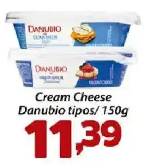 Confiança Supermercados cream cheese danubio tipos oferta