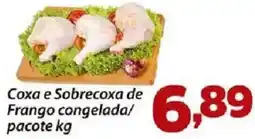 Confiança Supermercados Coxa e Sobrecoxa de Frango congelada oferta