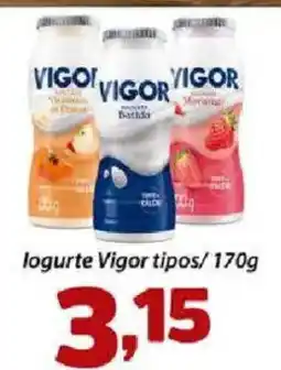 Confiança Supermercados logurte vigor tipos oferta