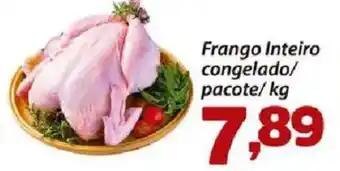 Confiança Supermercados Frango inteiro congelado/pacote oferta