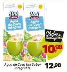 Confiança Supermercados Água de Coco Uni Sabor Integral oferta