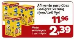 Confiança Supermercados Alimento para Cães Pedigree oferta