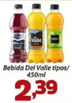 Confiança Supermercados Bebida Del Valle tipos oferta