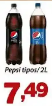 Confiança Supermercados Pepsi tipos oferta