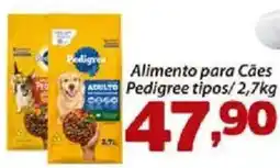 Confiança Supermercados Alimento para Cães Pedigree tipos oferta