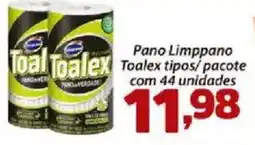 Confiança Supermercados Pano limppano toalex tipos/pacote oferta
