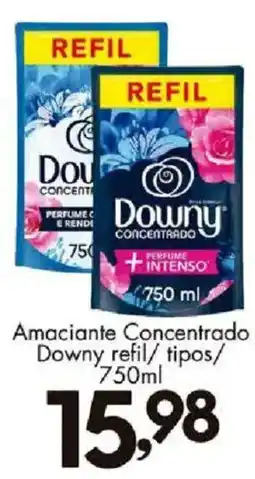 Confiança Supermercados Amaciantes concentrado downy refil oferta
