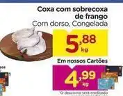Carrefour De - coxa com sobrecoxa de frango oferta