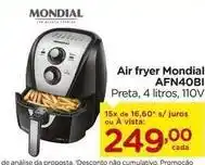 Carrefour Mondial - air fryer afn40bi oferta