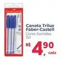 Supermercados Mateus Caneta Trilux Faber-Castell Cores Sortidas oferta